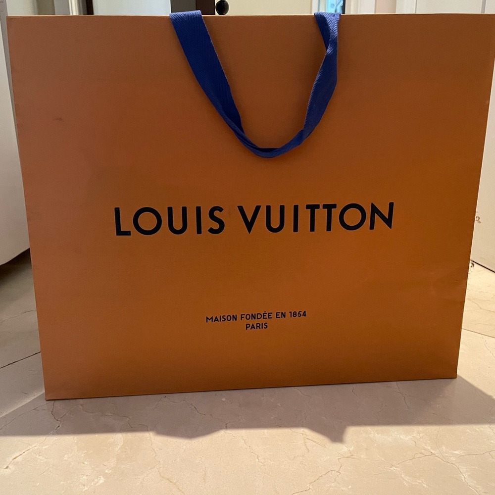 Authentic Louis Vuitton Shipping Bag Reusable